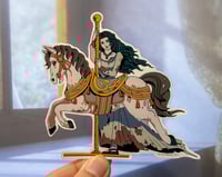 Image 1 of Haunted Carousel Sticker