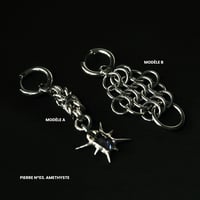 Image 2 of Boucles d'oreilles MOURN  (à l'unité ou par paire)
