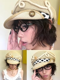 Image 2 of Handmade straw-woven hat