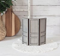 Image 2 of Mini Wood Dressing Screen
