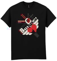 Image 6 of Bella '25 Bauhaus Heart T-Shirt (Black)