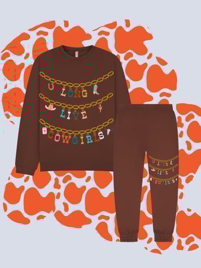 Image of Long live cowgirls tracksuit 
