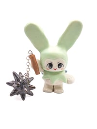 Image 2 of the Original Ceramic Bunny with Mace