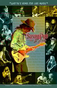 Saxon Pub 35th Anniversary Poster
