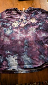 Image 1 of Hand Ice Dyed shirts