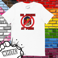 Image 3 of “No Judges at Pride” - 2000AD Judge Dredd T-Shirt 