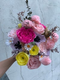 Image 6 of First Anniversary Paper Bouquet (Made to Order)