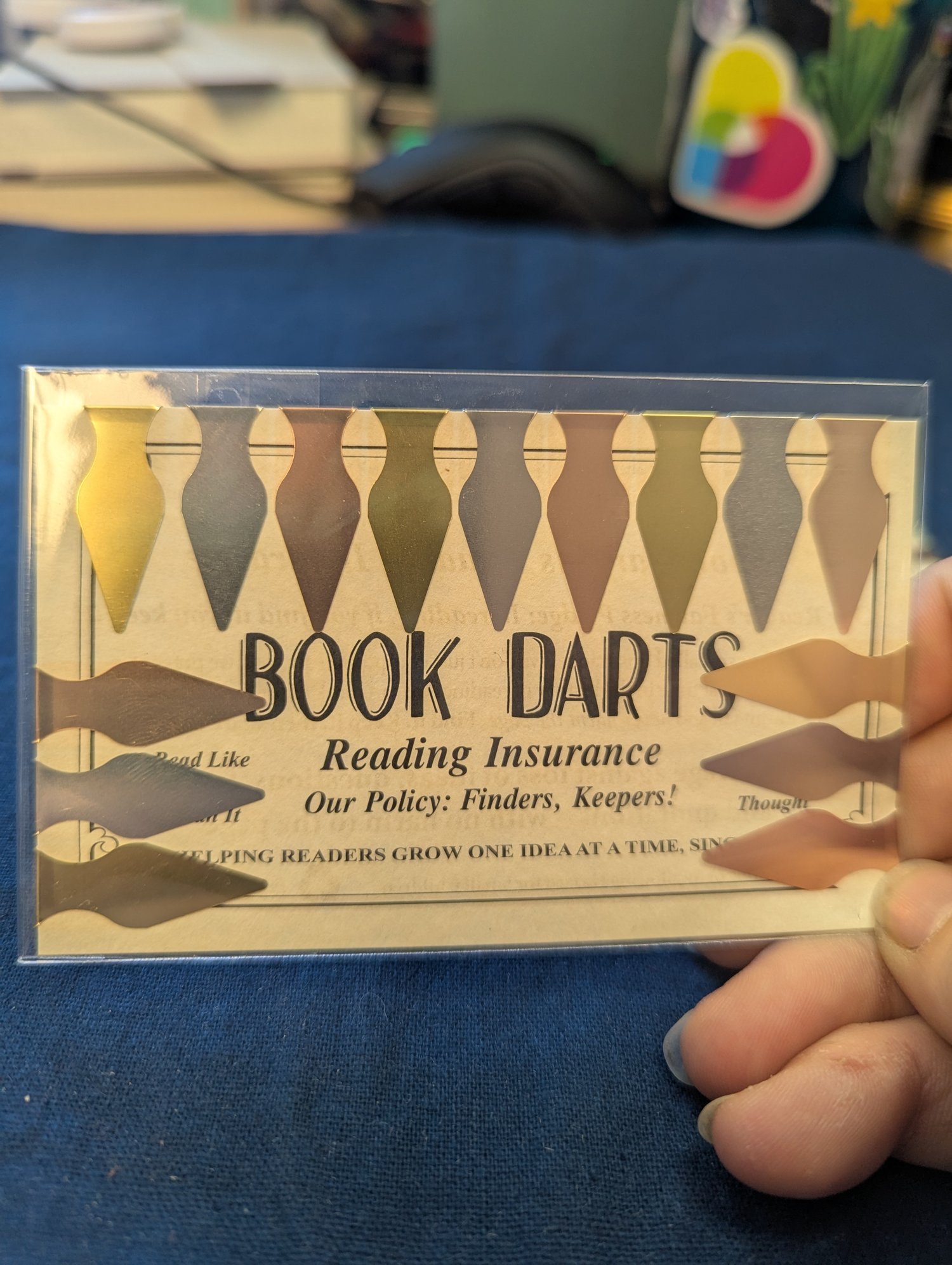Image of Book Darts | Bookmarks