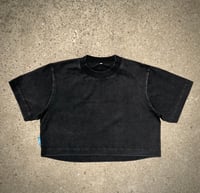 Image 1 of SuperNormal Heavy Crop BLACK