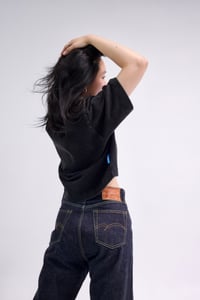 Image 4 of SuperNormal Heavy Crop BLACK