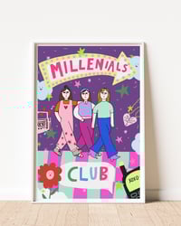 Millenials Club Artprint 