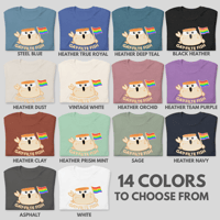 Image 4 of NEW! Gay-filte Fish T-Shirt (14 Colors Available)