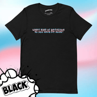 Image 3 of “What Kind of Bathroom Do You Have at Home?” - LGBTQ+ T-Shirt 