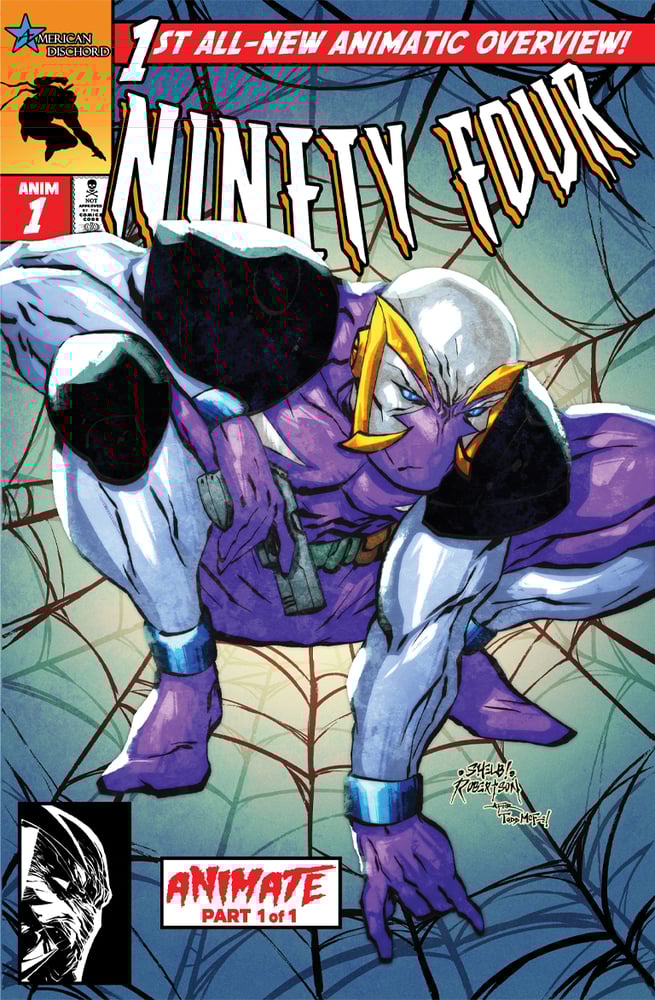 Image of NINETY FOUR ANIM #1 LIMITED Spidey 1 HOMAGE COVER