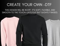 Image 1 of  Sweatshirt with DTF