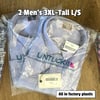 Lot of 42 New UNTUCKit pieces ($12.50 per unit)