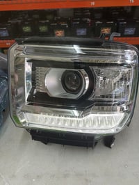 Image 1 of 14-15 GMC SIERRA HEADLIGHTS WITH DRL