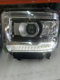 Image 2 of 14-15 GMC SIERRA HEADLIGHTS WITH DRL