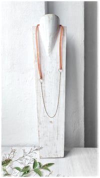 Image 1 of I FILI collana - CANDY Arancione