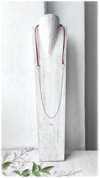 Image 1 of I FILI collana - CANDY Rosso Fragola