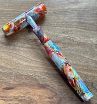 Image 3 of Pocketful of Sunshine, custom bespoke pen blanks Pressure cured with Alumilite Resin & colorful dyes