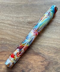 Image 6 of Pocketful of Sunshine, custom bespoke pen blanks Pressure cured with Alumilite Resin & colorful dyes