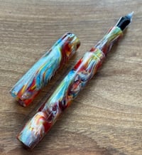 Image 4 of Pocketful of Sunshine, custom bespoke pen blanks Pressure cured with Alumilite Resin & colorful dyes