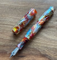 Image 7 of Pocketful of Sunshine, custom bespoke pen blanks Pressure cured with Alumilite Resin & colorful dyes