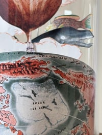 Image 5 of Handmade Paper Sculpture in Glass Dome