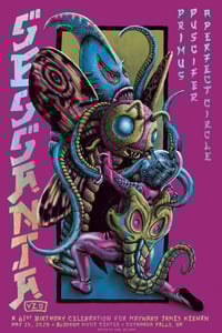 Image 1 of Sessanta - Primus, Puscifer and A Perfect Circle in Cuyahoga Falls, OH Poster - Foil Edition