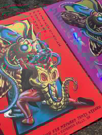 Image 4 of Sessanta - Primus, Puscifer and A Perfect Circle in Cuyahoga Falls, OH Poster - Foil Edition