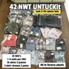 Lot of 42 New UNTUCKit pieces ($12.25 per unit)