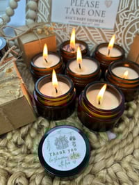 Image 5 of Baby Shower Mini Candle Favors 