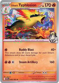 Ethan's Typhlosion - SV10: Destined Rivals - Near Mint x4
