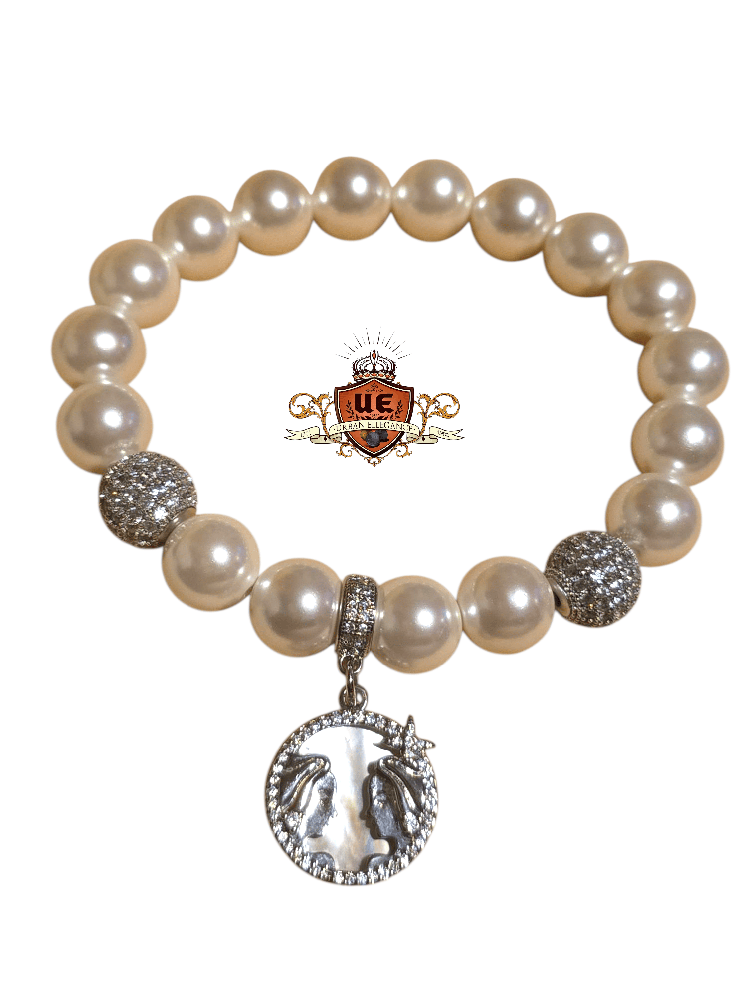Image of UrbanEllegance Celestial Twin Gemini Bracelet