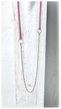 Image 2 of I FILI collana - CANDY Fucsia