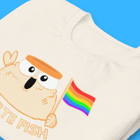 Image 1 of NEW! Gay-filte Fish T-Shirt (14 Colors Available)