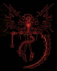 Image 3 of COWARDS FUCKING SCARE ME (black/red)