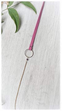 Image 5 of I FILI collana - fucsia ESSENZIALE oro