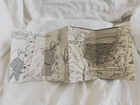 Image 2 of MY DEMON'S AT THE TREE Accordion Zine