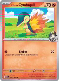 Image 1 of Ethan's Cyndaquil - SV10: Destined Rivals - Near Mint x4
