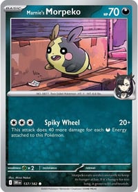 Marnie's Morpeko - SV10: Destined Rivals - Near Mint x4