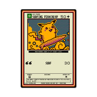 Image 1 of Surfing Pikachu #7 - Pokémon TCG Game Boy Color Promo Card [LIMITED]