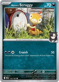 Marnie's Scraggy - SV10: Destined Rivals - Near Mint x4