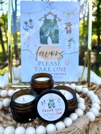 Image 6 of Baby Shower Mini Candle Favors 
