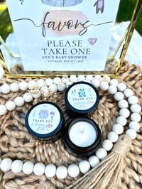 Image 8 of Baby Shower Mini Candle Favors 