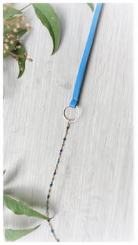 Image 5 of I FILI collana - CORIANDOLI Azzurro