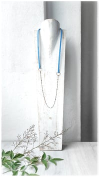 Image 1 of I FILI collana - CORIANDOLI Azzurro