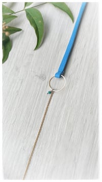 Image 5 of I FILI collana - azzurro ESSENZIALE oro