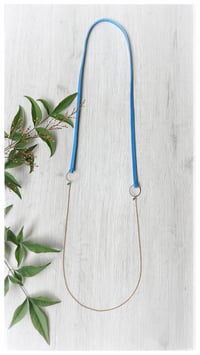 Image 2 of I FILI collana - azzurro ESSENZIALE oro